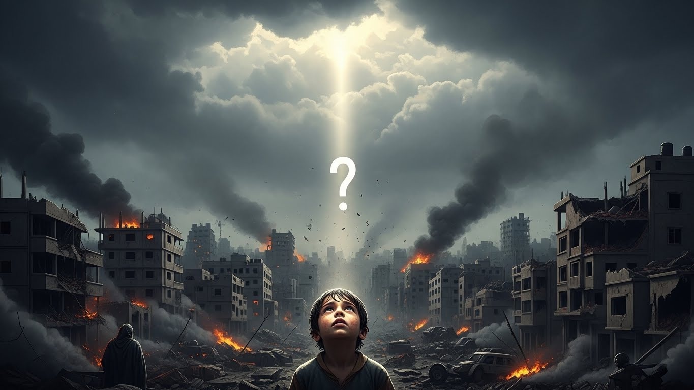کیا دنیا میں ظلم کا ہونا خدا کے نہ ہونے کی دلیل ہے؟ (غزہ کے تناظر میں)
