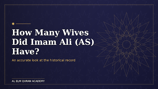 how many wives did imam ali as have